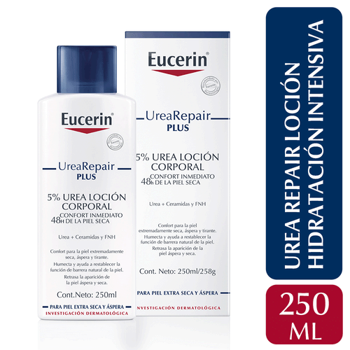 Loción Corporal UreaRepair PLUS 5% Urea Eucerin 250ml