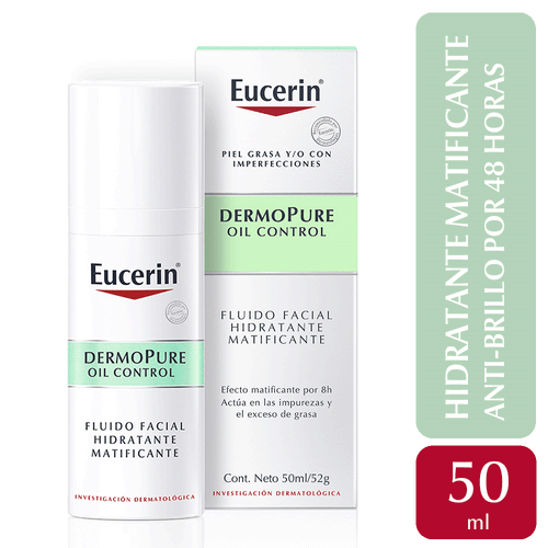Fluído Facial Matificante DermoPure Eucerin 50ml