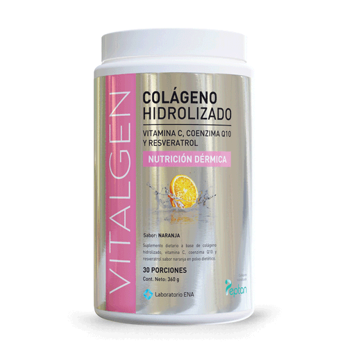 Colágeno Hidrolizado Sabor Naranja 360g