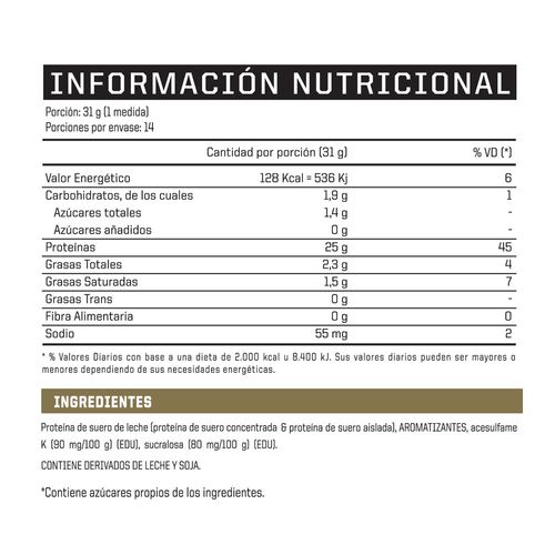 Proteína Whey Protein Vainilla Ice Cream Truemade ENA 453g