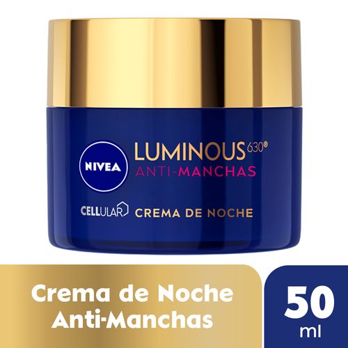 Crema De Noche Luminous 630 Anti-Manchas Reparadora Nivea 50ml