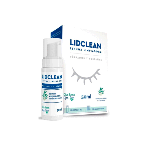Espuma Limpiadora Para Párpados Y Pestañas 50ml