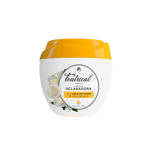 Crema Facial Aclaradora Teatrical 100gr