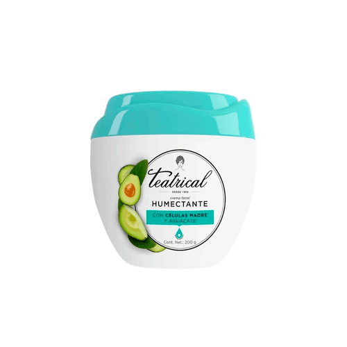 Crema Facial Humectante Teatrical 200g