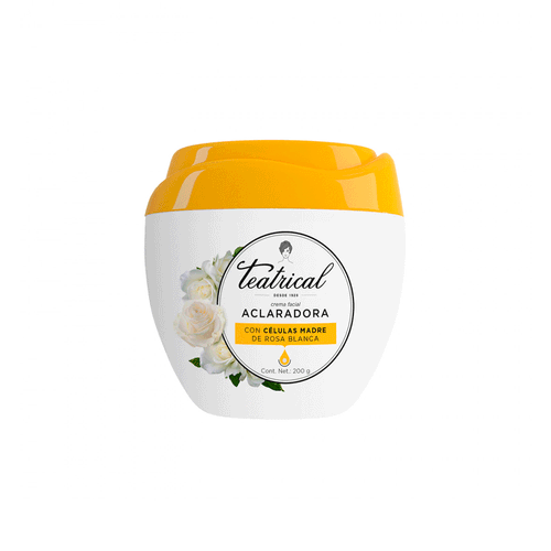 Crema Facial Aclaradora Teatrical 200g