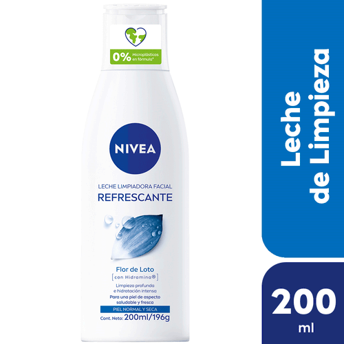 Leche Facial Limpiadora Refrescante Nivea 200ml
