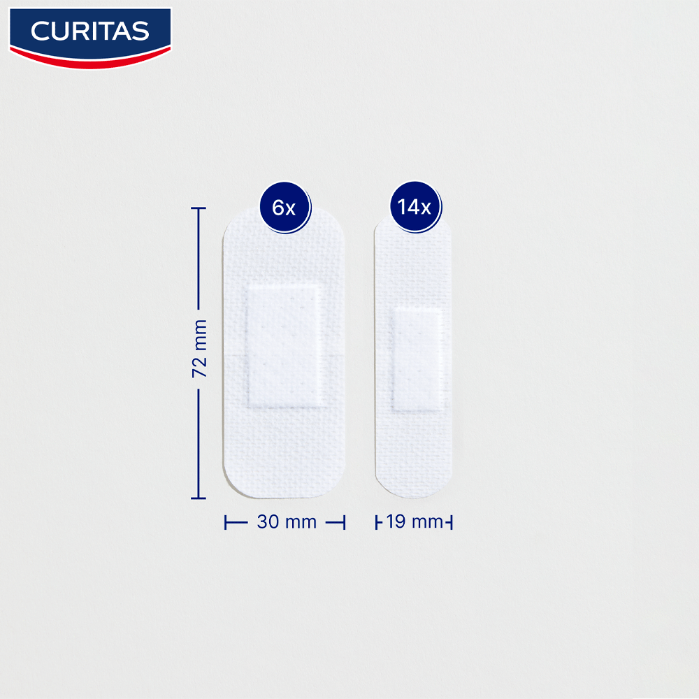 Curitas Sensitive x 20 - Farmacias Vilela