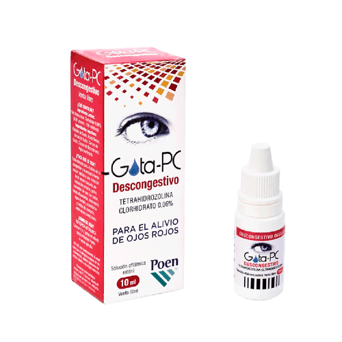 Gota-Pc Descongestivo Para Ojos Rojos 10ml