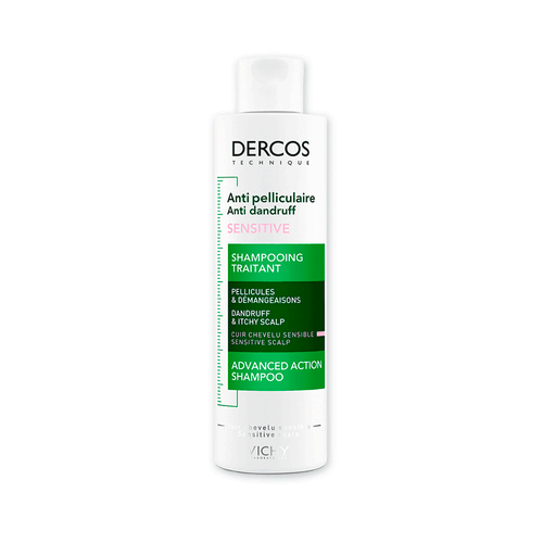 Dercos Shampoo Anti-caspa Para Cuero Cabelludo Sensible Vichy 200ml