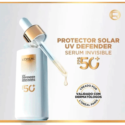 Serum Invisible Protector Solar FPS 50+ Loreal 30ml