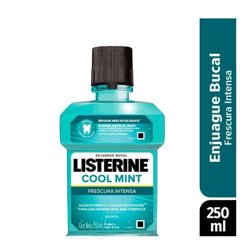 Enjuague Bucal Listerine Cool Mint 250ml