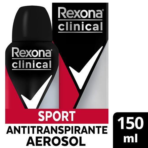 Antitranspirante Masculino Rexona Clinical Sport Strength 150ml