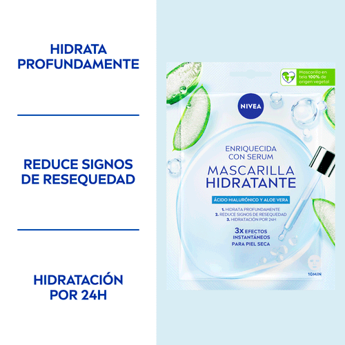 Mascarilla En Tela Hidratante Nivea