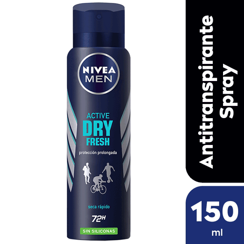 Antitranspirante Nivea Men Active Dry Fresh 150ml