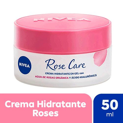 Crema Hidratante En Gel Rose Care Nivea 50ml