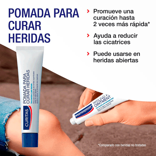 Curitas Pomada Para Heridas 20g