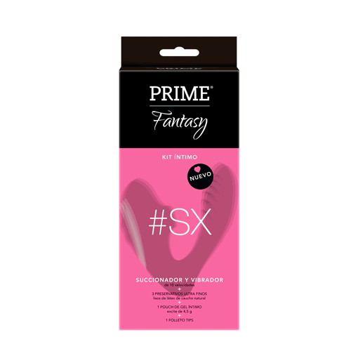 Kit Fantasy Succionador Y Vibrador Prime