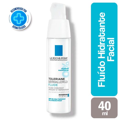 Hidratante Facial Toleriane Dermallergo Fluido La Roche-Posay 40ml