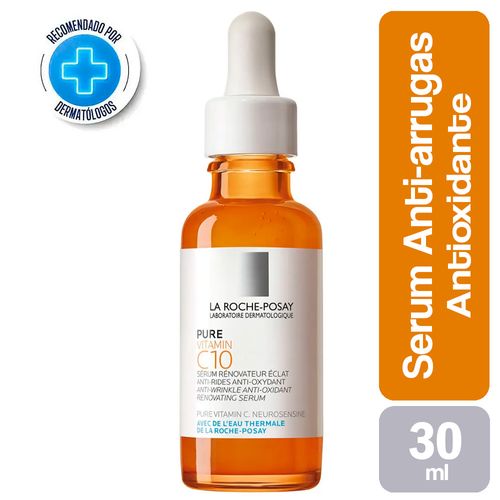 Serum Pure Vitamin C10 Concentrado Antiarrugas La Roche-Posay 30ml