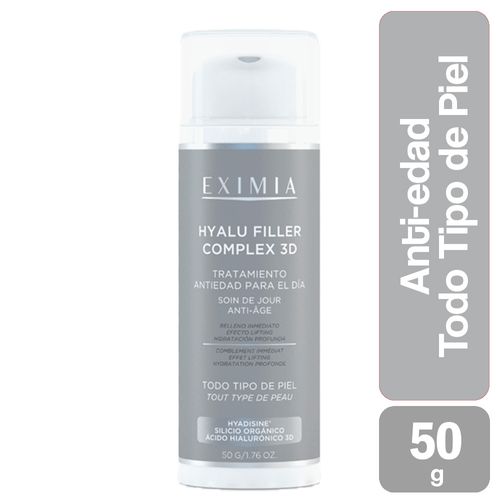 Tratamiento Anti Edad Hyalu Filler Complex 3D Día Eximia 50g