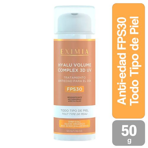 Hyalu Volume Complex 3D UV Antiedad FPS30 Eximia 50g