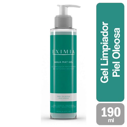 Gel Limpiador Matificante Aqua Mat Eximia 190ml