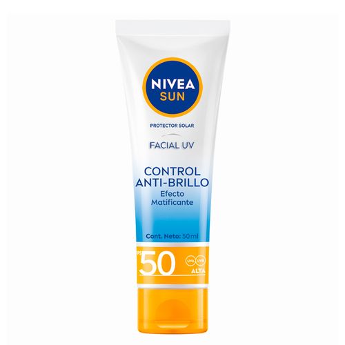 Protector Solar Facial FPS 50 UV Control Anti-Brillo Nivea 50ml