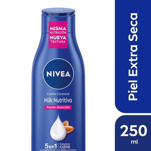 Milk Nutritiva Rápida Absorción Nivea 250ml