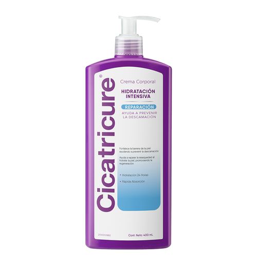 Crema Corporal Hidratación Intensiva Reparación 400ml