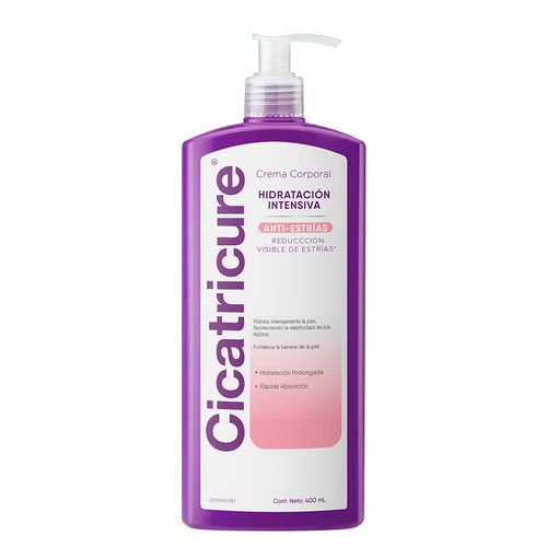 Crema Corporal Hidratación Intensiva Anti-Estrías Cicatricure 400ml