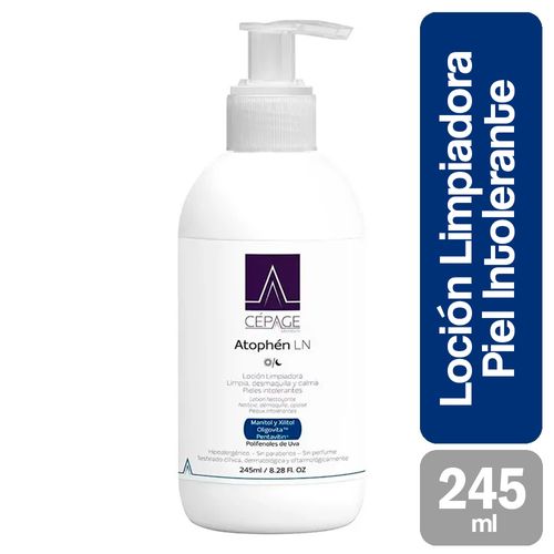 Loción Limpiadora Pieles Intolerantes Atophén LN Cepage 245ml