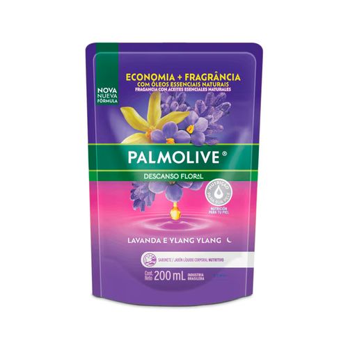 Jabón Líquido Corporal Palmolive Descanso Floral 200ml