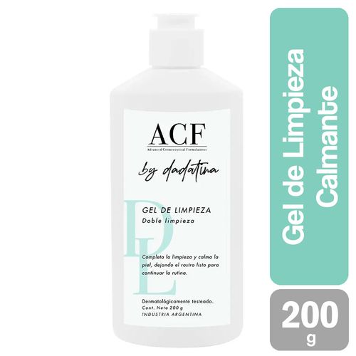 Gel Facial Doble Limpieza By Dadatina ACF 200g