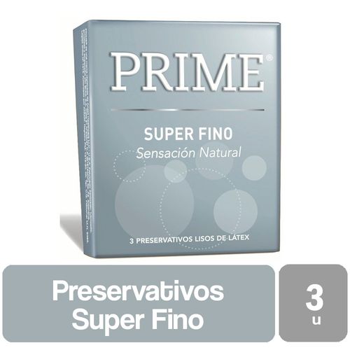 Preservativos Super Fino 3u