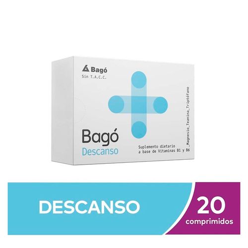 Suplemento Dietario Bagó + Descanso 20 Comprimidos Recubiertos