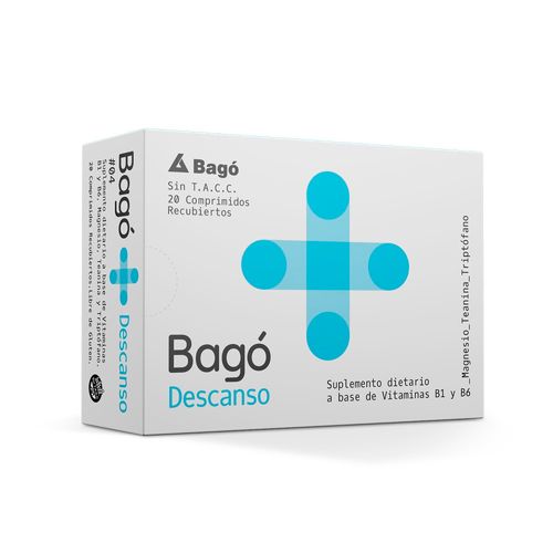Suplemento Dietario Bagó + Descanso 20 Comprimidos Recubiertos