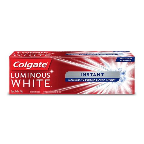 Pasta Dental Colgate Luminous White Instant 70g