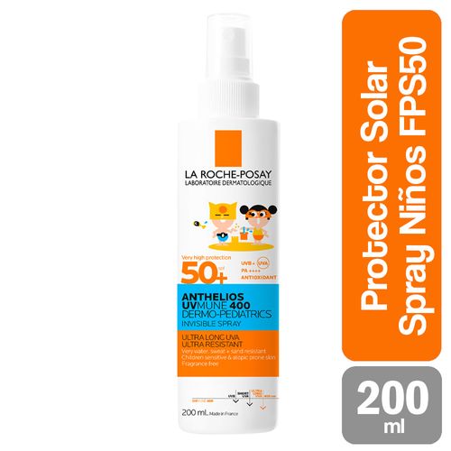 Anthelios UVMUNE400 Dermo-Pediatrics Spray Invisible SPF50+ La Roche-Posay 200ml