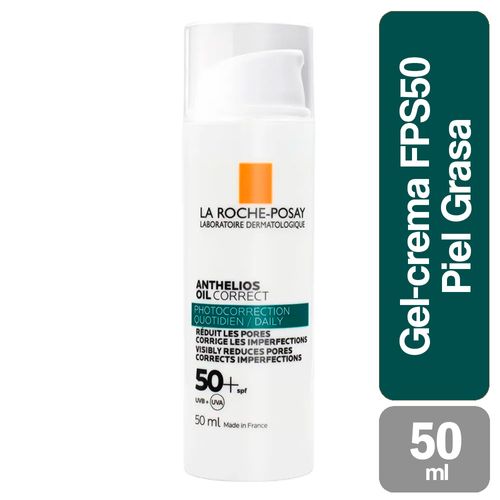 Anthelios Oil Correct 50FPS Piel Grasa La Roche-Posay 50ml