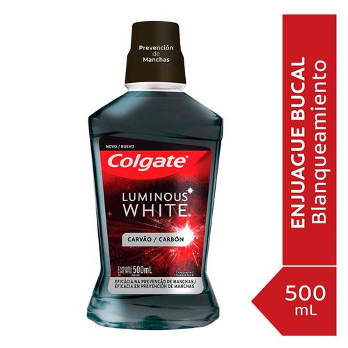 Enjuague Bucal Colgate Luminous White 500ml