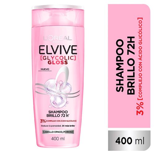 Shampoo Elvive Glycolic Gloss 400ml