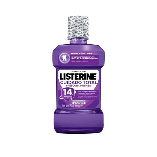 Enjuague Bucal Listerine Cuidado Total 250ml