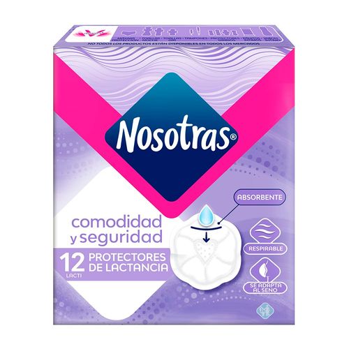 Protectores de Lactancia Nosotras 12u