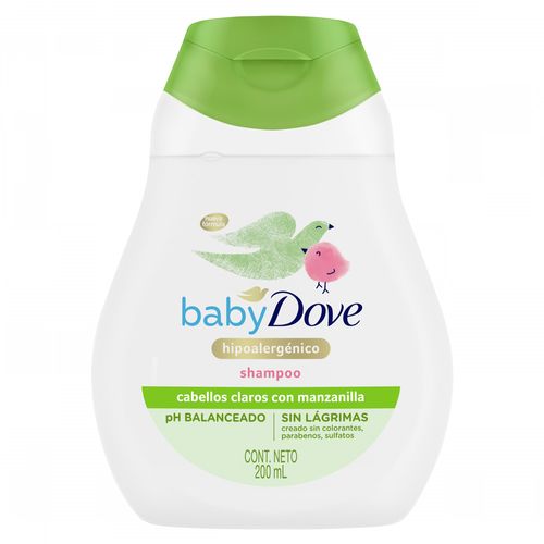 Shampoo Cabello Claro Baby Dove 200ml