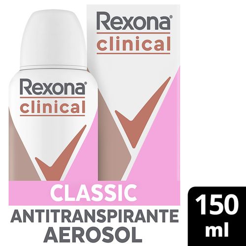 Antitranspirante en Aerosol Clinical Classic 150ml