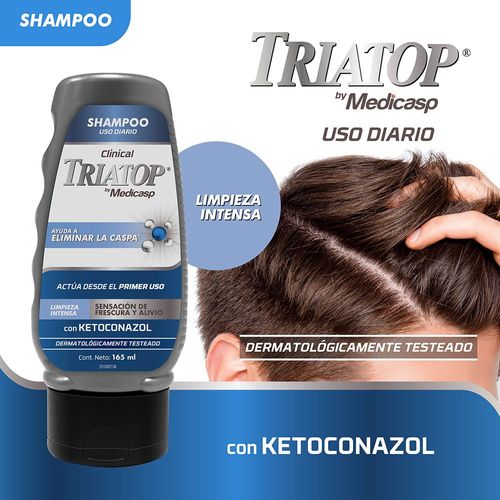 Shampoo Anticaspa Triatop By Medicasp 165ml