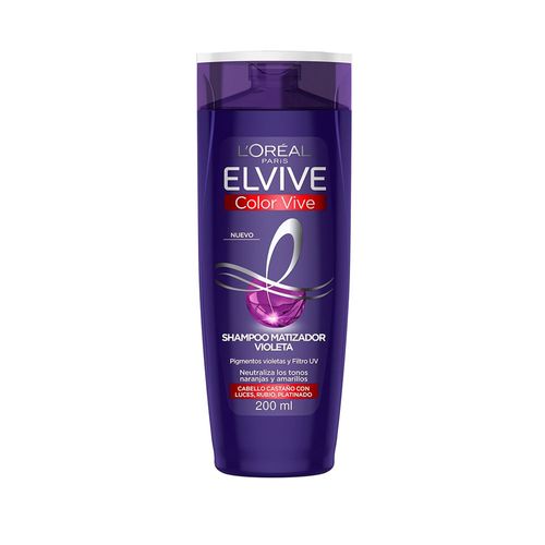 Shampoo Elvive Color Vive Matizador Violeta 200ml