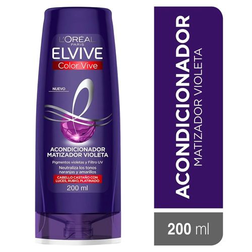 Acondicionador Elvive Color Vive Matizador Violeta  200ml