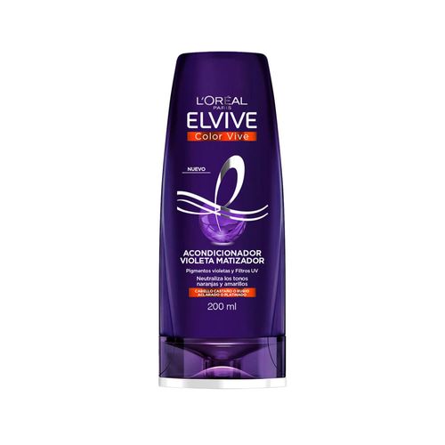 Acondicionador Elvive Color Vive Matizador Violeta  200ml