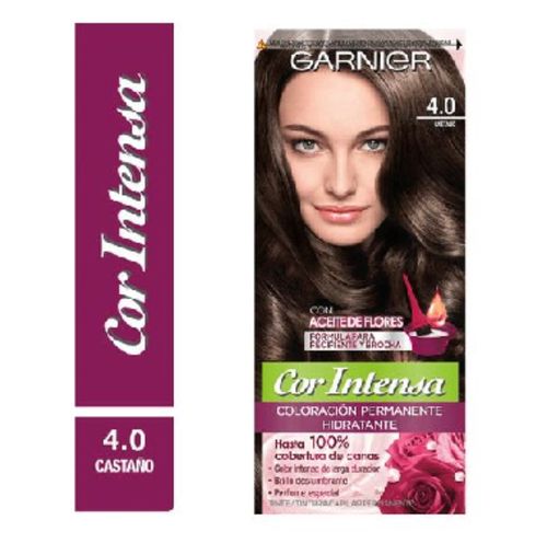 Kit De Coloración Permanente Mini Cor Intensa Tono 4.0